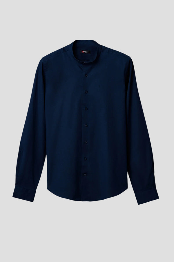 Chemise Homme Caravaggio Essential Popelin Stretch Bleu