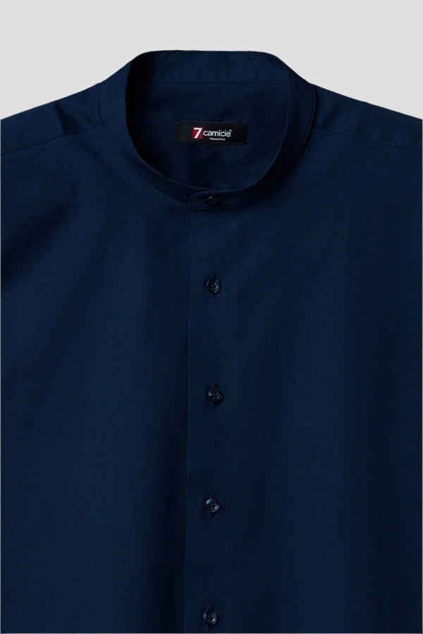 Chemise Homme Caravaggio Essential Popelin Stretch Bleu