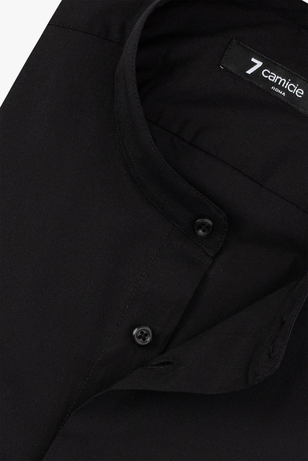 Chemise Homme Caravaggio Essential Popelin Stretch Noir