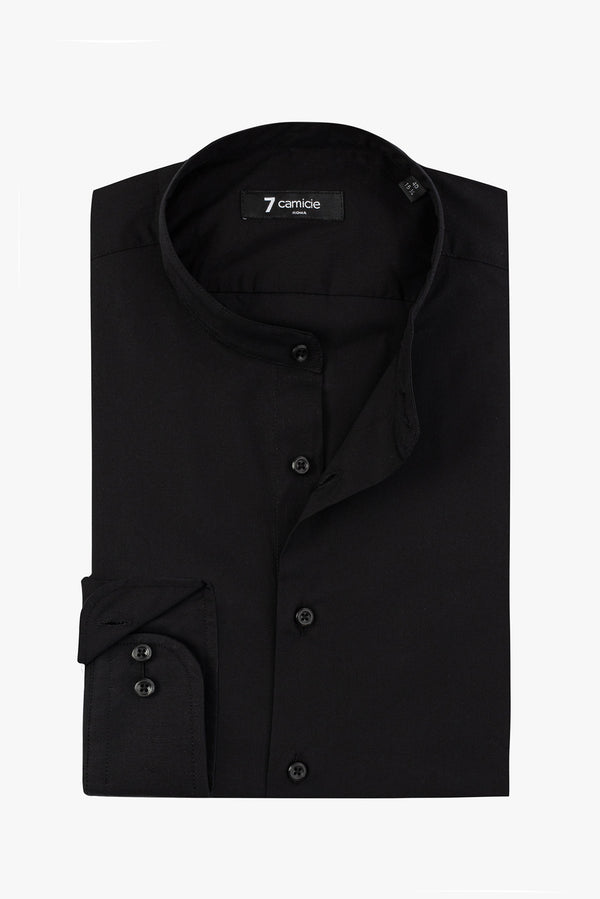 Chemise Homme Caravaggio Essential Popelin Stretch Noir