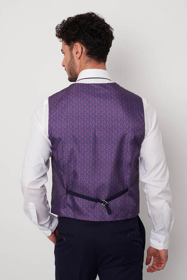 Gilet Uomo Microfibra Blu