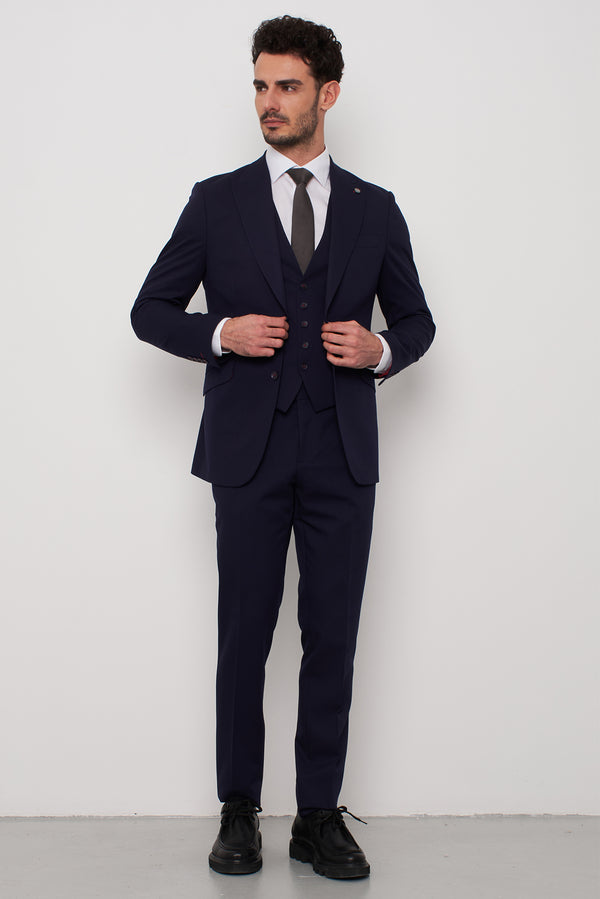 Gilet Uomo Microfibra Blu