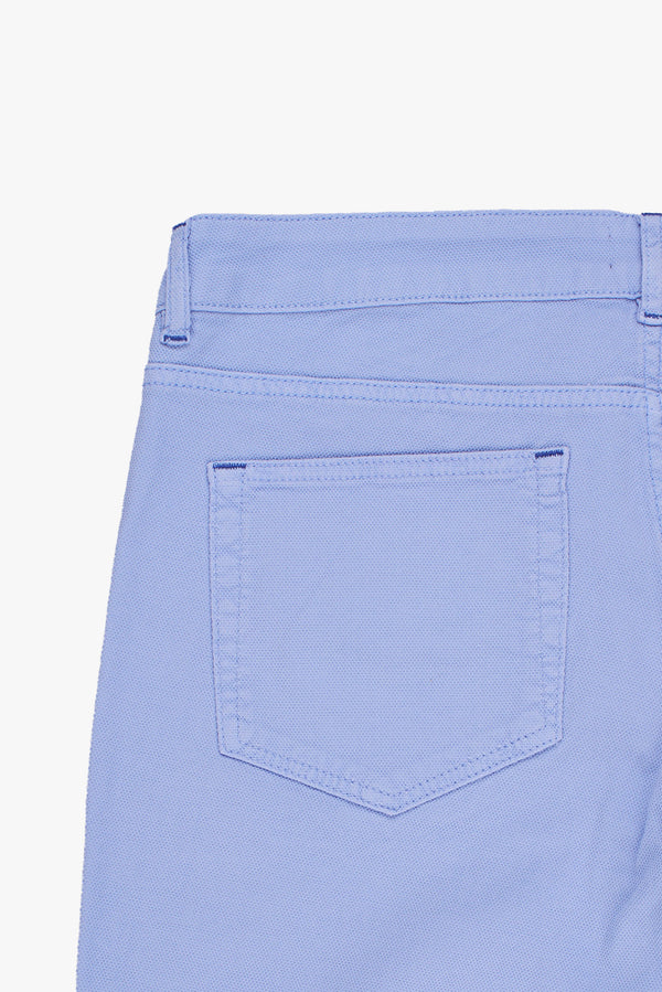 Cotton Stretch Man Pant Light Blue