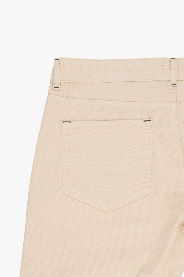 Cotton Stretch Man Pant Beige