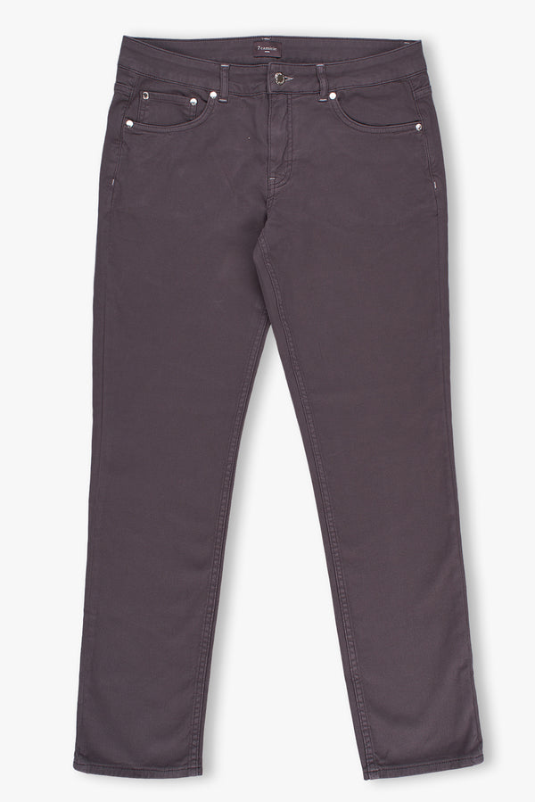 Cotton Stretch Man Pant Grey