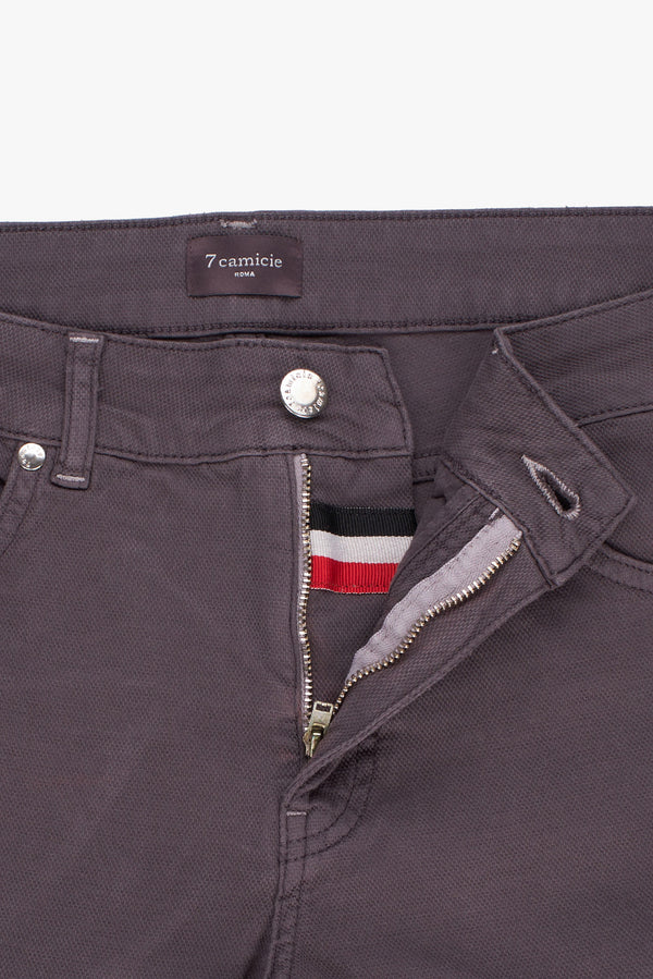 Cotton Stretch Man Pant Grey