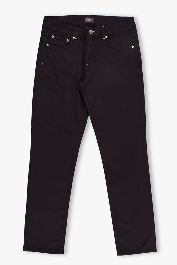 Cotton Stretch Man Pant Black