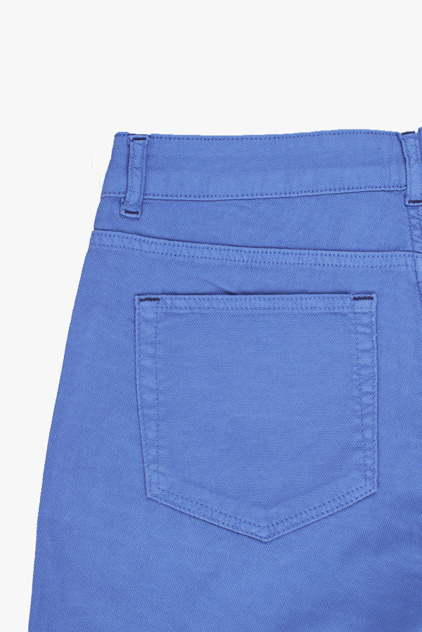 Cotton Stretch Man Pant Blue