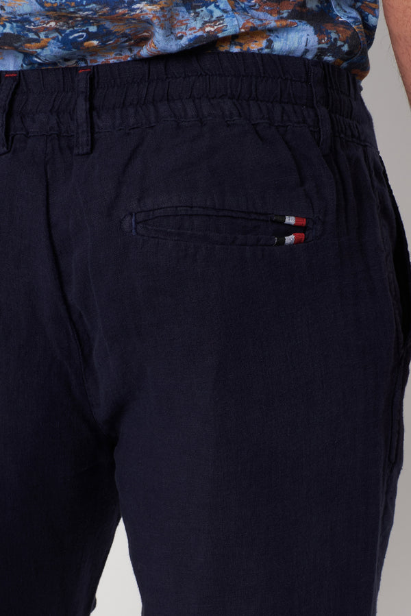 Pantalon Homme Lin Bleu