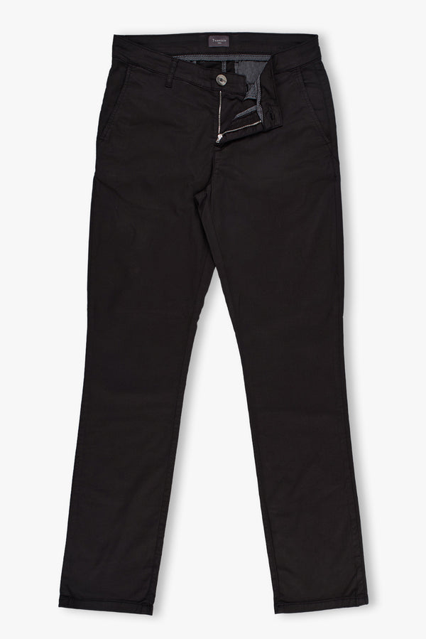 Cotton Stretch Man Pant Black