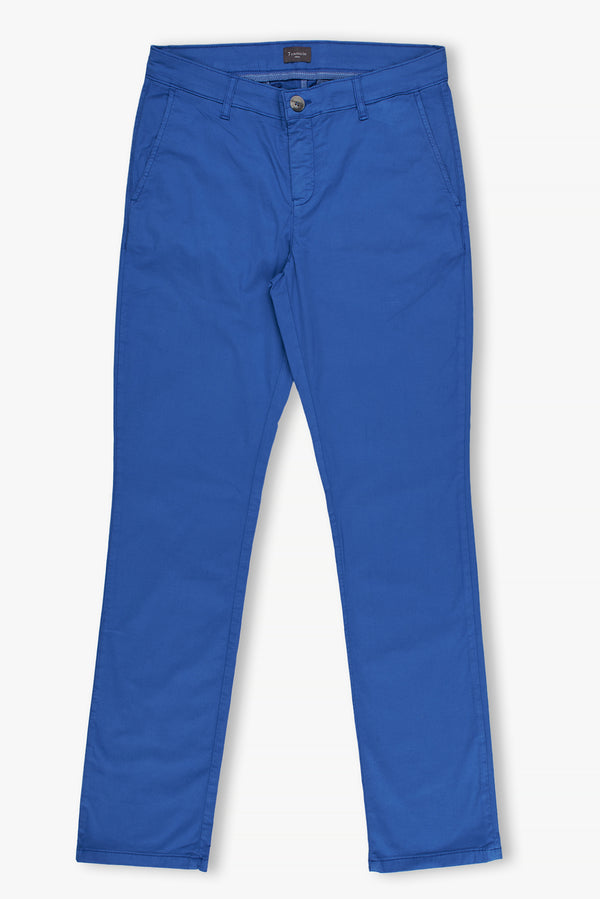 Cotton Stretch Man Pant Navy Blue