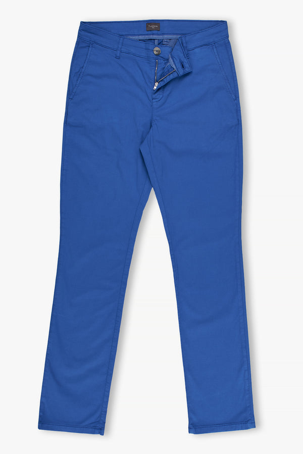 Cotton Stretch Man Pant Navy Blue