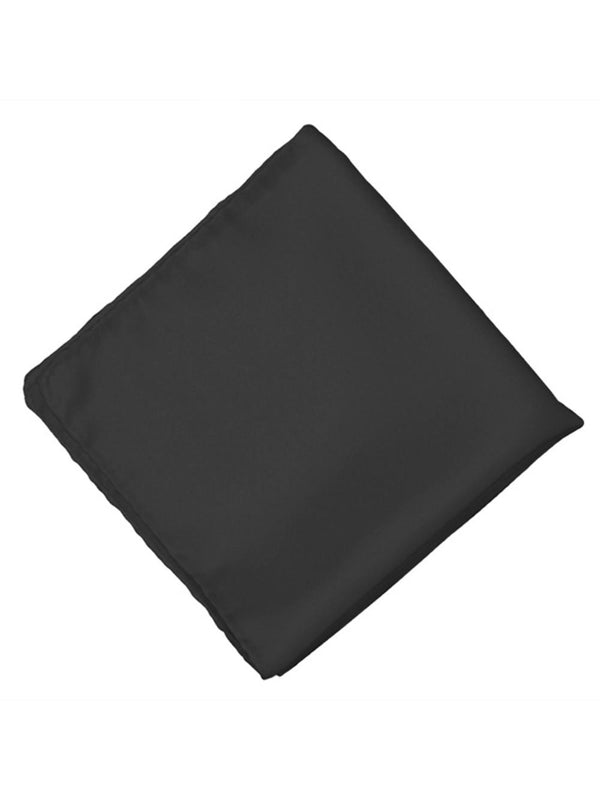 Silk Man Pocket Square Grey