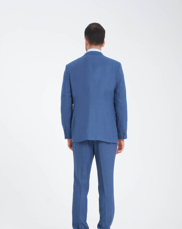 Veste Homme Microfibra Bleu Blanc