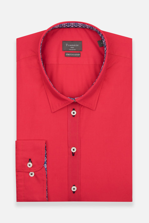 Chemise Femme Popelin Stretch Rose