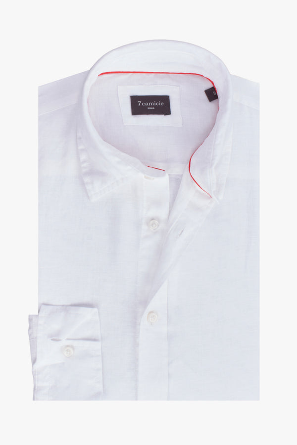 Chemise Femme Beatrice Sport Lin Blanc