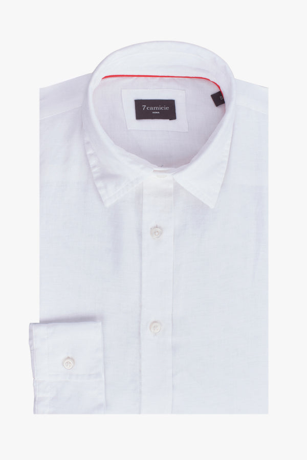 Chemise Femme Beatrice Sport Lin Blanc