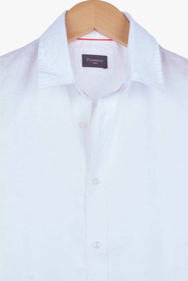 Chemise Femme Beatrice Sport Lin Blanc