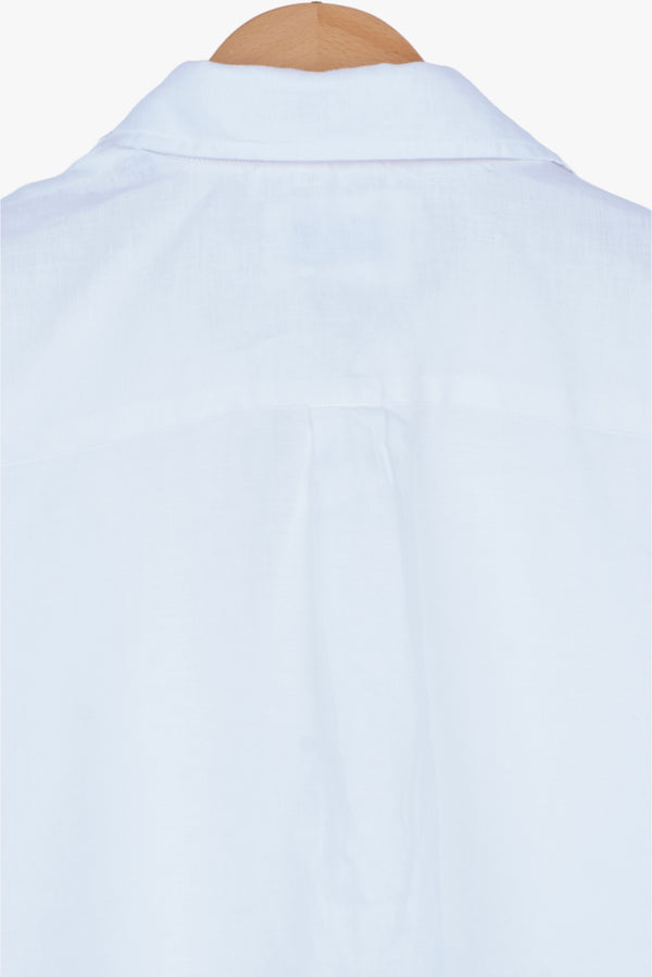 Chemise Femme Beatrice Sport Lin Blanc