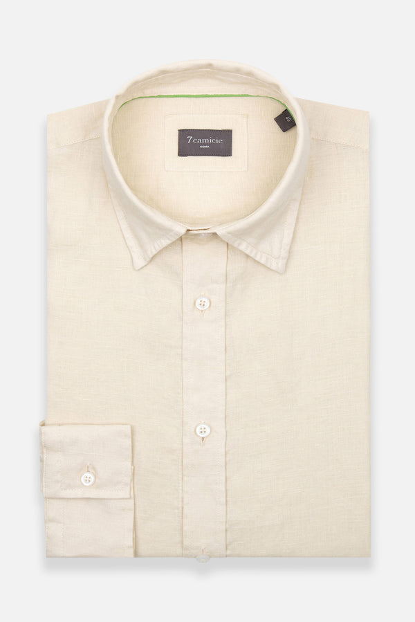 Chemise Femme Beatrice Sport Lin Beige