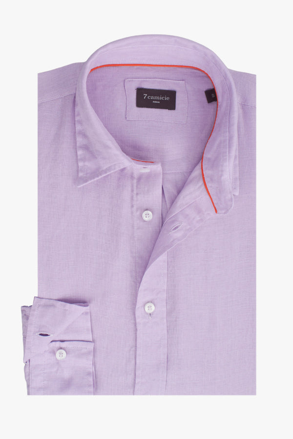 Chemise Femme Beatrice Sport Lin Lilas