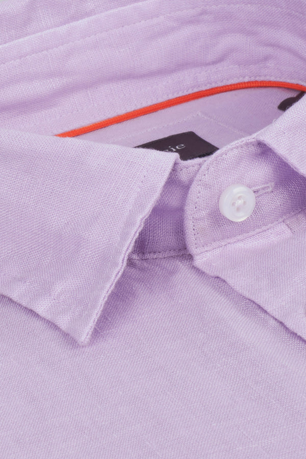 Chemise Femme Beatrice Sport Lin Lilas