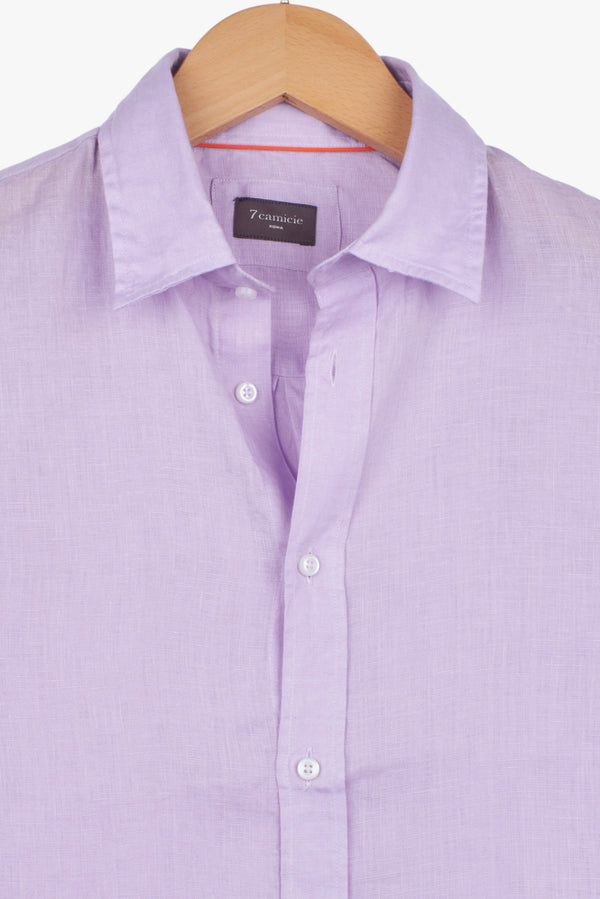 Chemise Femme Beatrice Sport Lin Lilas