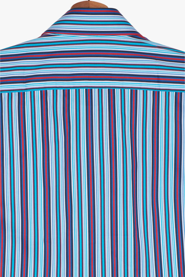 Chemise Homme Popelin Bleu Bleu clair