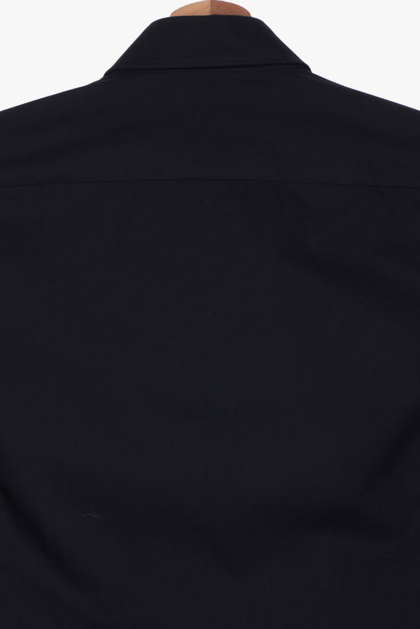 Leonardo Essentials Poplin Man Shirt Black Non Iron