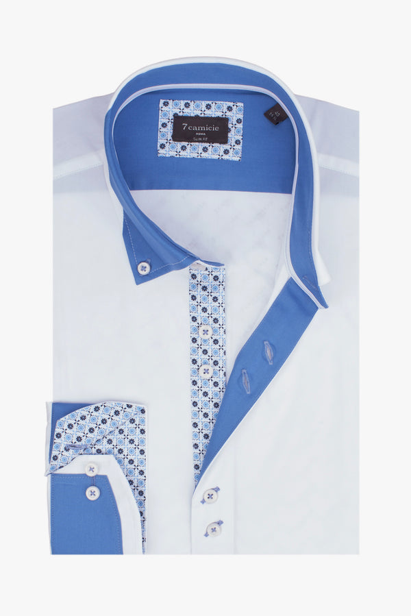 Sport Poplin Stretch Man Shirt White