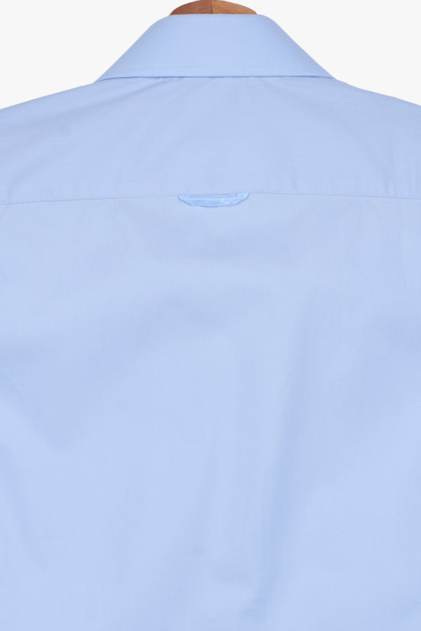 Chemise Homme Firenze Sport Popelin Stretch Bleu clair