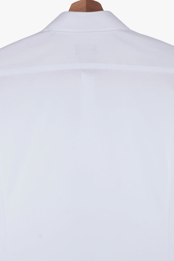 Firenze Essential Herren Hemd Popelin Weiss Buegelfreie