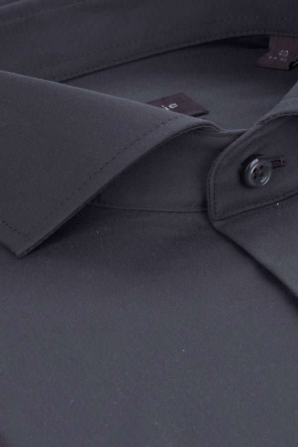 Camicia Uomo Firenze Essential Popelin Grigio No Stiro