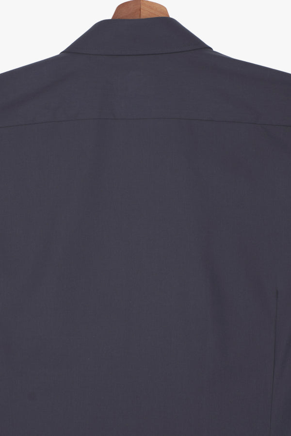 Camicia Uomo Firenze Essential Popelin Grigio No Stiro