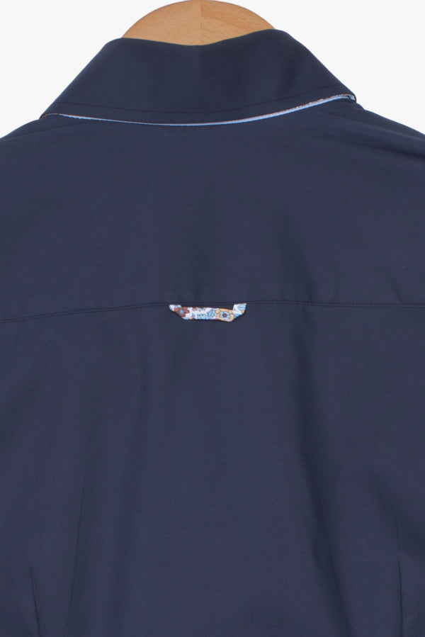 Chemise Femme Silvia Iconic Popelin Stretch Bleu