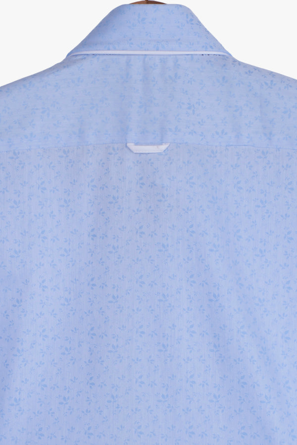 Camisa Hombre Marco Polo Iconic Twill Azul Claro Azul Claro