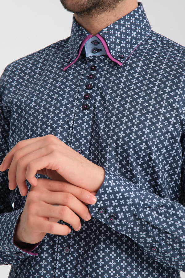 Chemise Homme Marco Polo Iconic Popelin Stretch Bleu Bleu clair