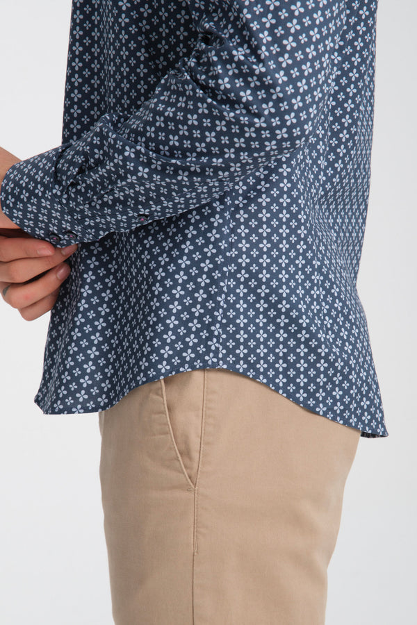Chemise Homme Marco Polo Iconic Popelin Stretch Bleu Bleu clair