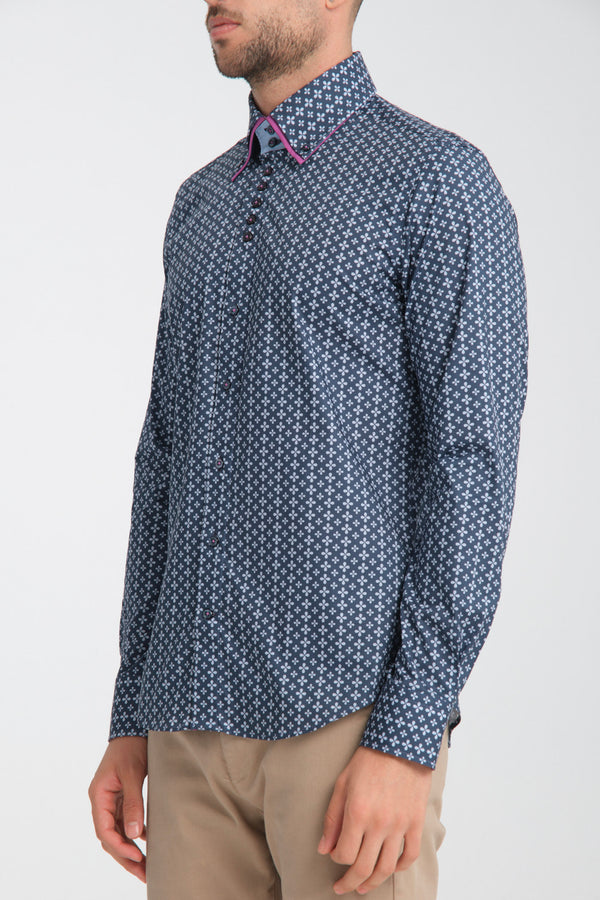 Chemise Homme Marco Polo Iconic Popelin Stretch Bleu Bleu clair