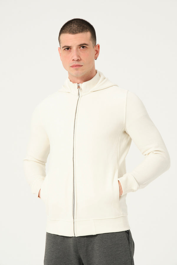 Cotton Man Sweater White