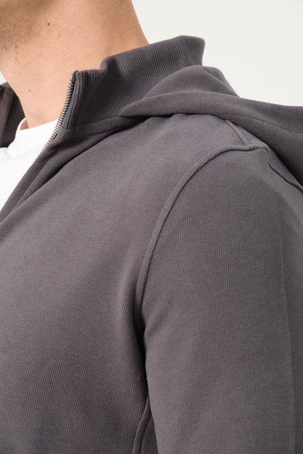 Cotton Man Sweater Grey