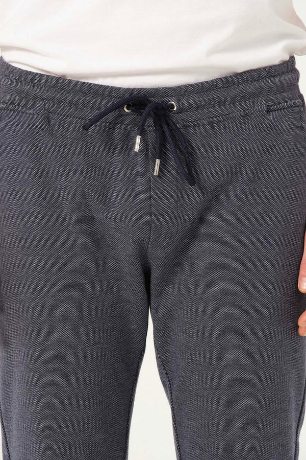 Herren-Jogginghose grau und blau