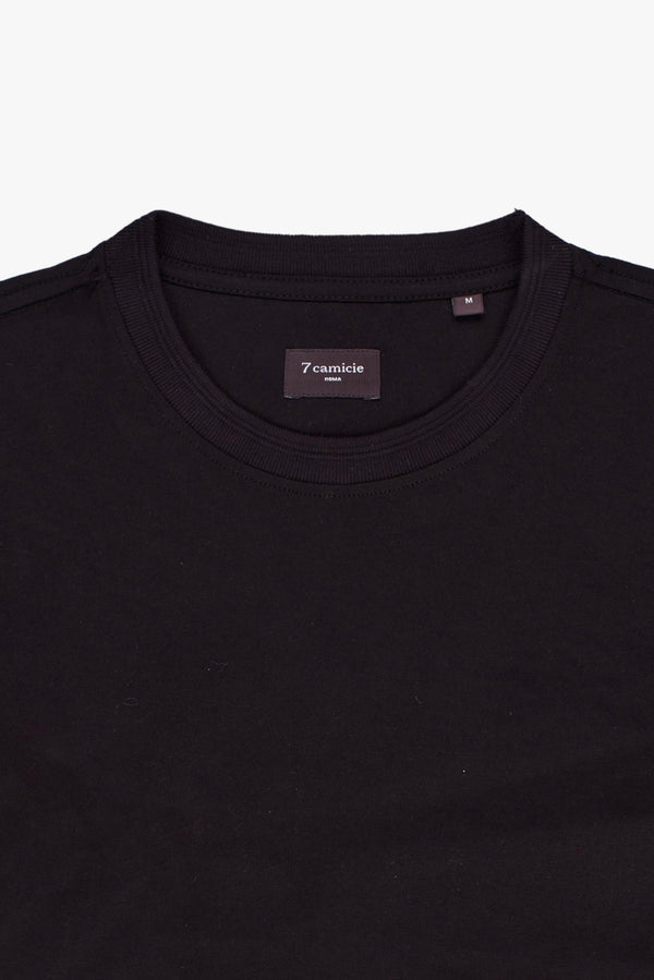 T-shirt Hombre Algodon Negro