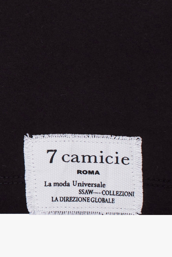T-shirt Hombre Algodon Negro