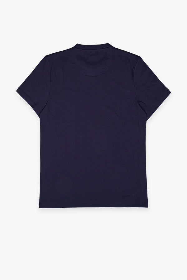 T-shirt Hombre Algodon Azul