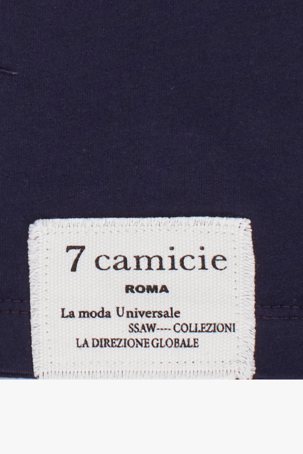 T-shirt Hombre Algodon Azul