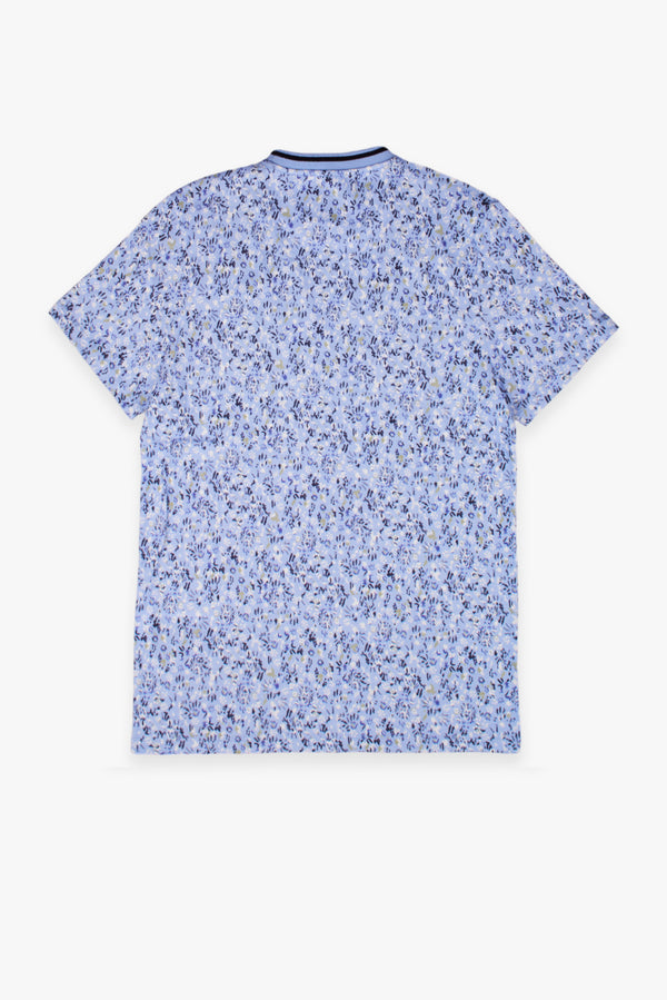 T-shirt Uomo Cotone Blu Blu