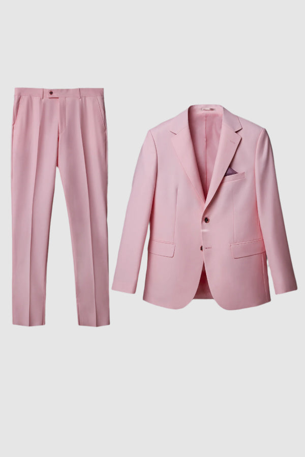 Abito Uomo Microfibra Rosa