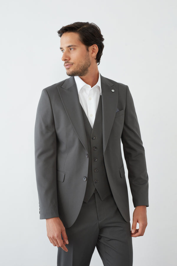 Man Suit Grey