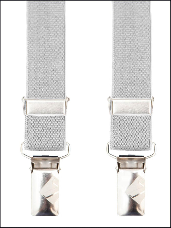 Bretelle Uomo Elastan Grigio